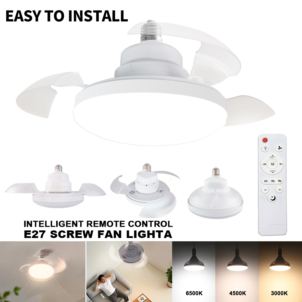 Ceiling Fan Mount - Home Socket E27 Ceiling Mounted Fan