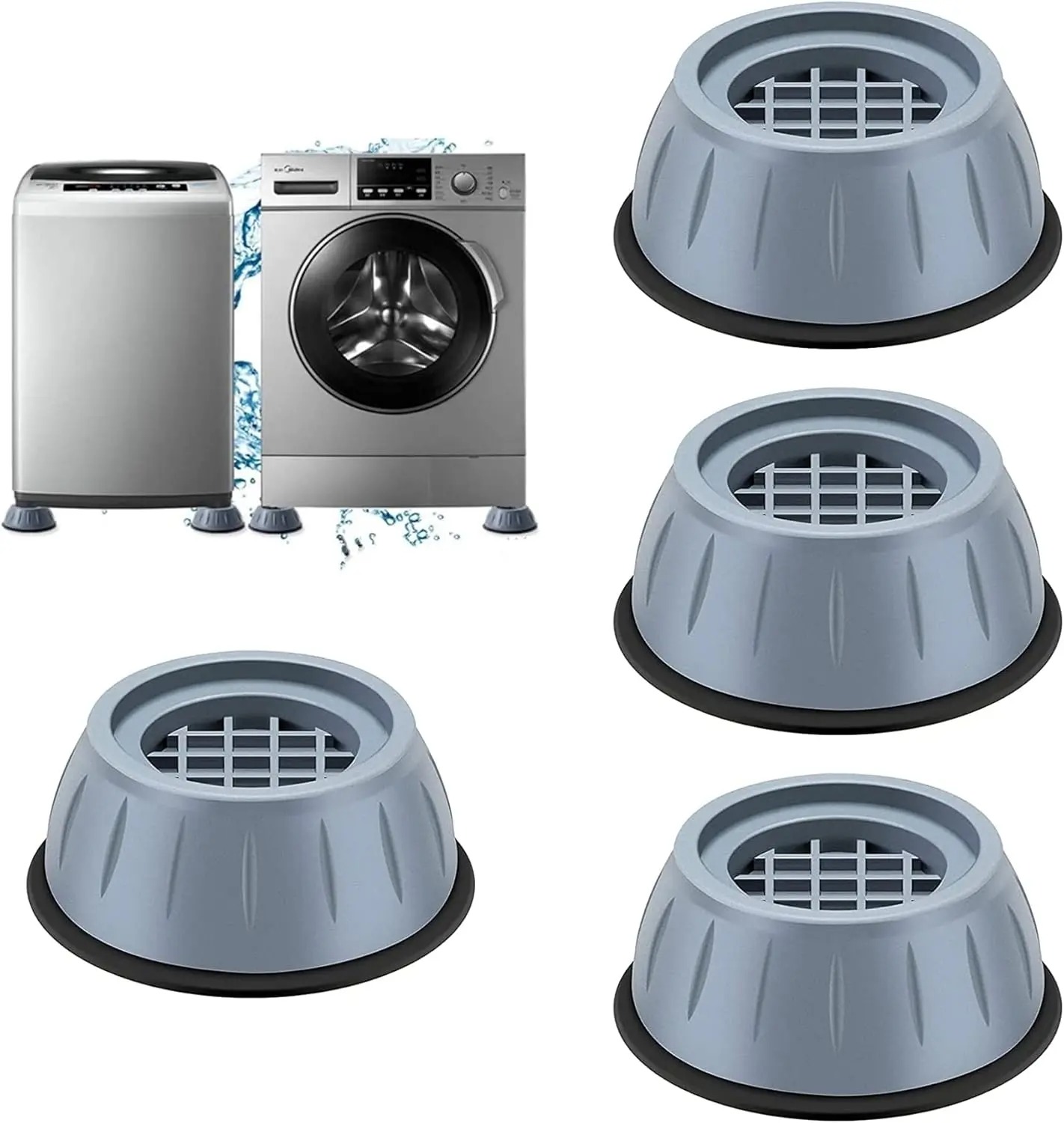 4-Pack Anti-Vibration Rubber F - Home Improvement Noise ulasan dan harga