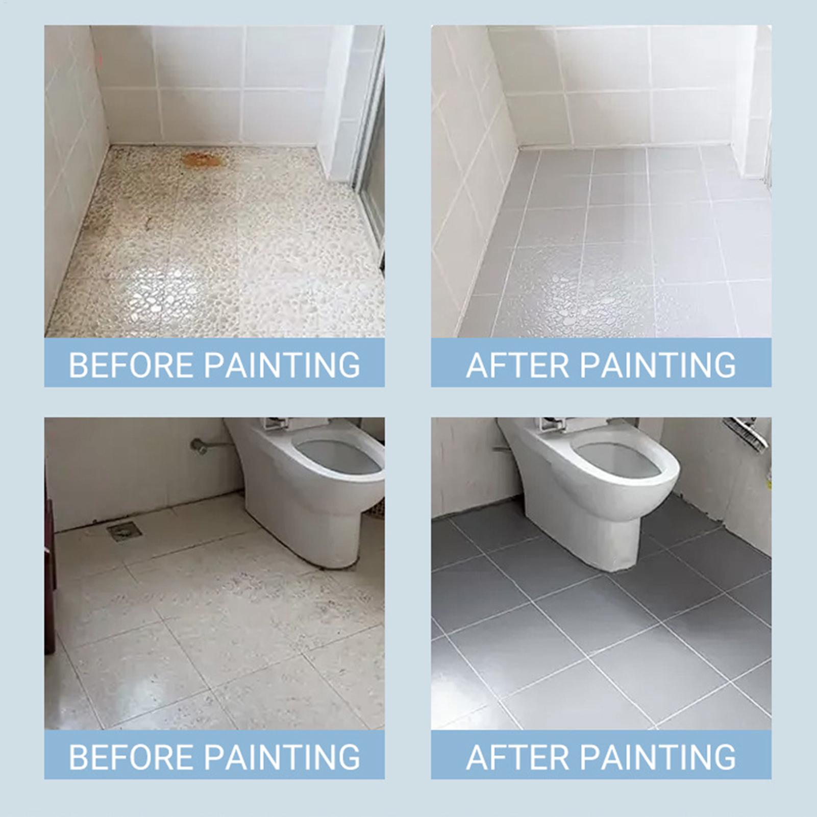 500g Tile Paint Semi Gloss Wat - Spray Paint Primer ulasan dan harga
