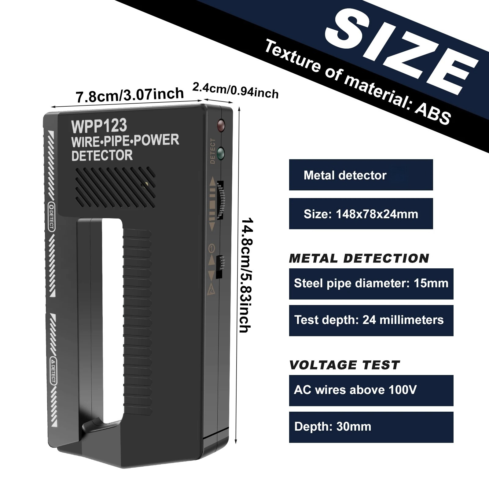 High Sensitivity Handheld AC W - Home Improvement Visualizer ulasan dan harga