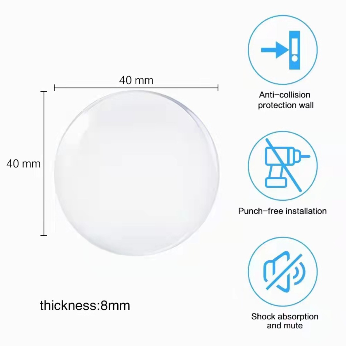 Self Adhesive Silicone Anti Co - Home Improvement Noise ulasan dan harga