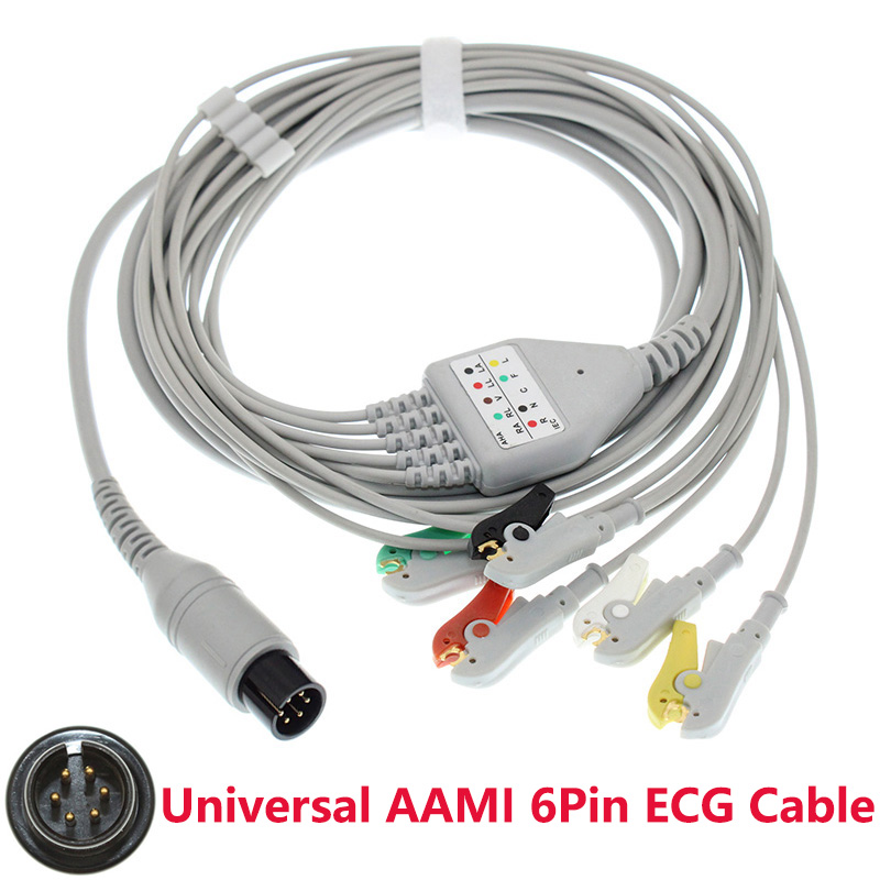 Universal ECG 3/5 Lead Cable E - Home Improvement Com ulasan dan harga