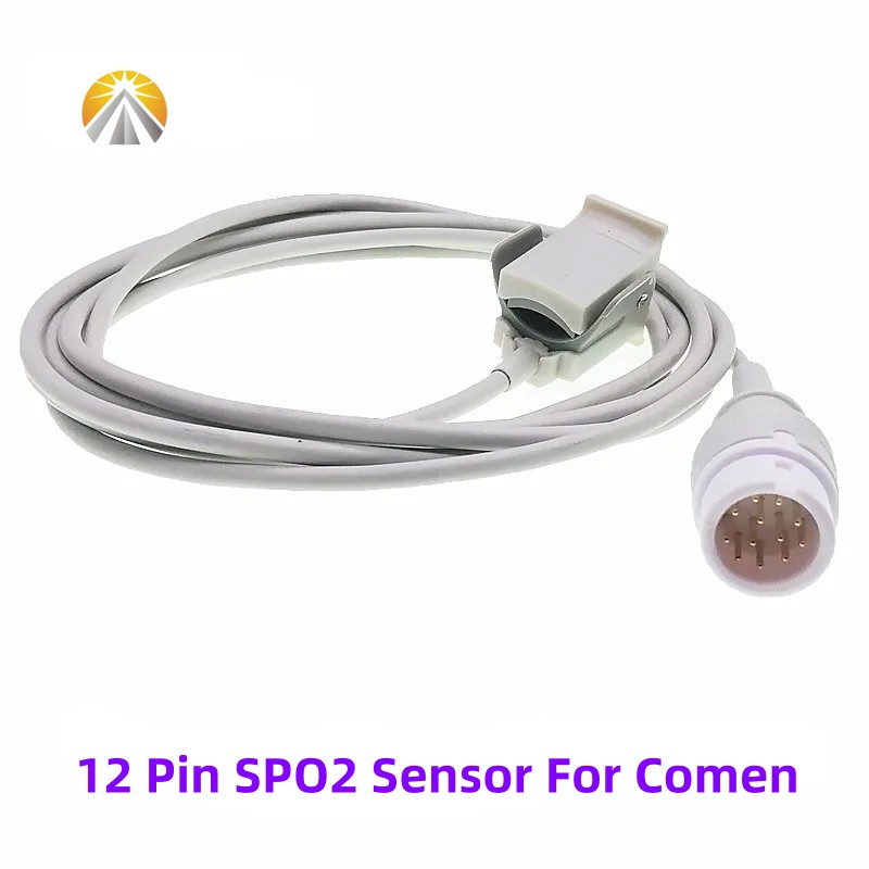 12 Pin Reusable SpO2 Sensor Us - Home Improvement Com ulasan dan harga