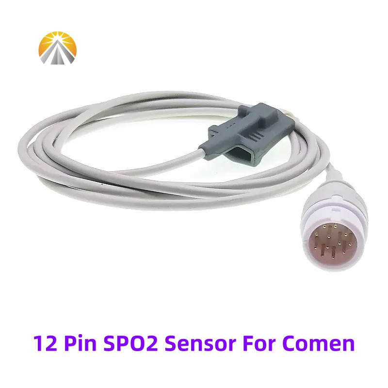 12 Pin Reusable SpO2 Sensor Us - Home Improvement Com ulasan dan harga