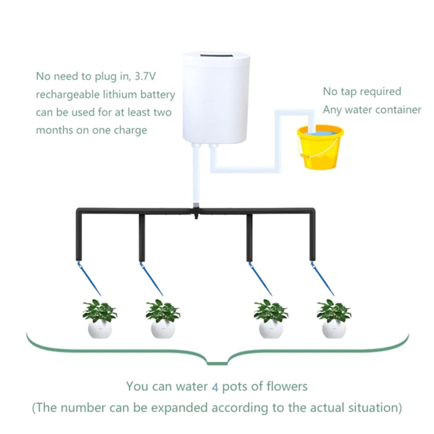 Automatic Plant Flower Waterin - Home Improvement With Tim Allen ulasan dan harga