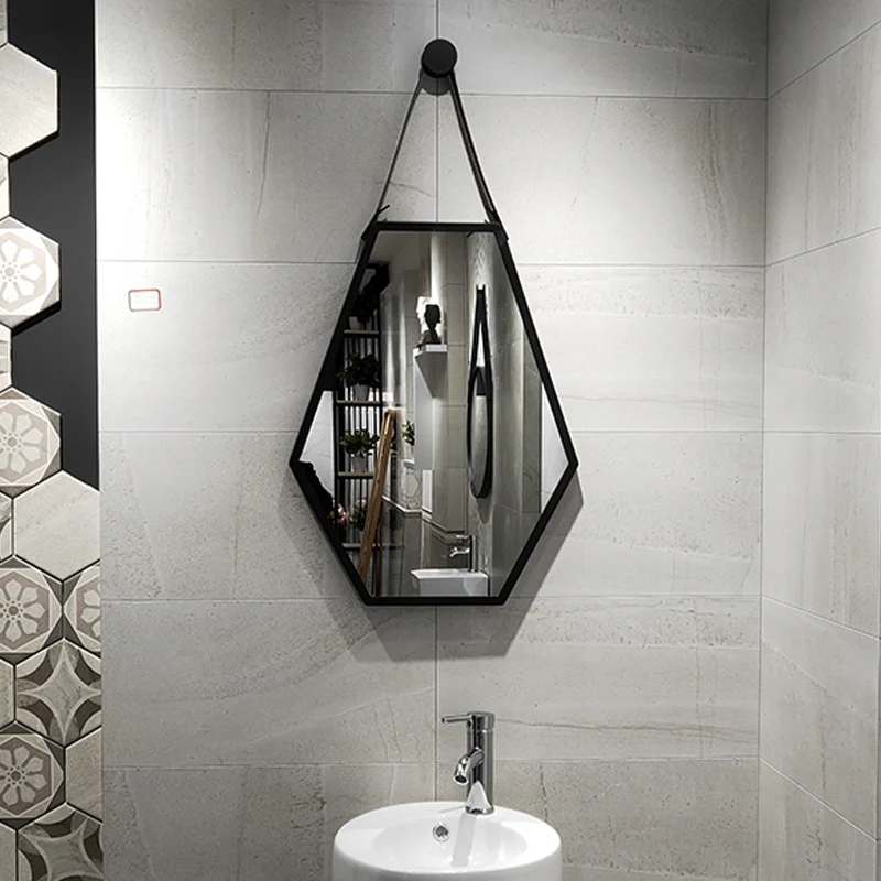 Black Bathroom Mirror Vanity A - Home Improvement Com ulasan dan harga
