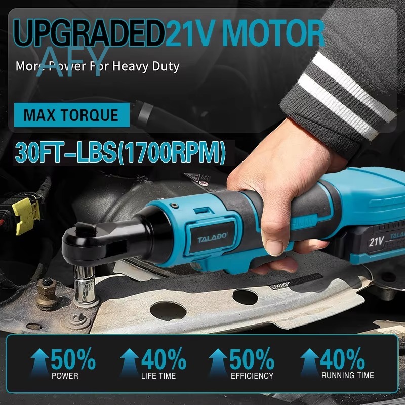 21V High Power Ratchet Wrench  - Home Improvement Noise ulasan dan harga