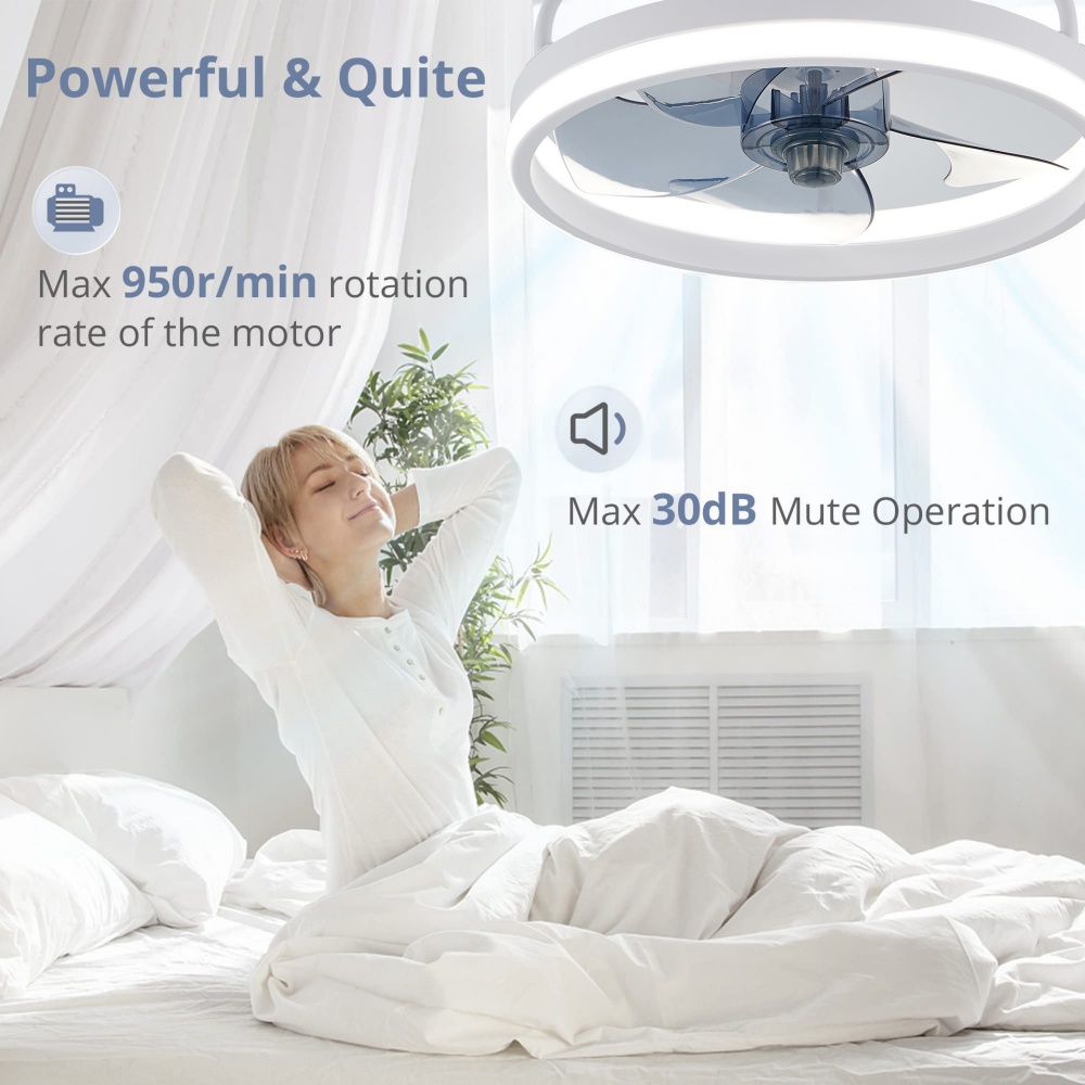 Fan Ceiling Light LED Ceiling  - Ceiling Fan Mount ulasan dan harga