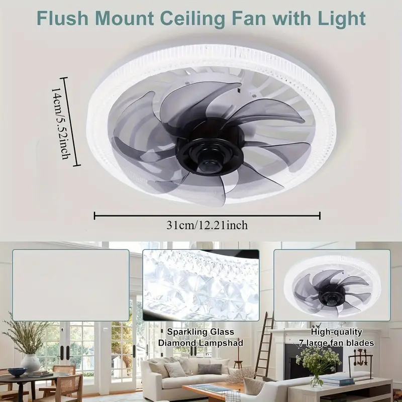 Ceiling Fans with Lights, Sock - Ceiling Fan Mount ulasan dan harga